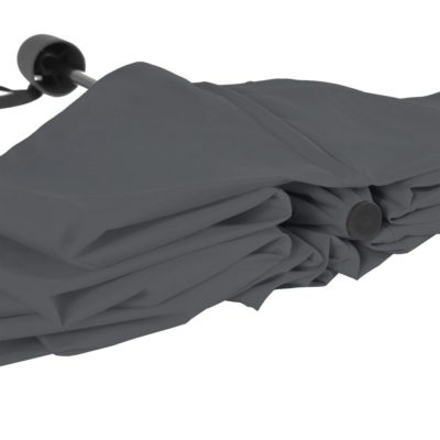 Зонт складной Mini Hit Dry-Set, серый, изображение 4