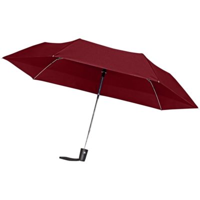 Зонт складной Hit Mini AC, бордовый, изображение 1