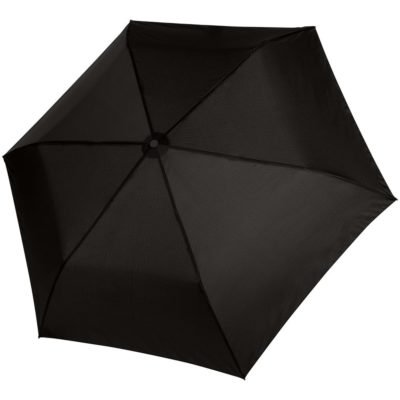 Зонт складной Zero 99, черный, изображение 1