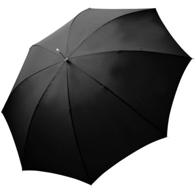 Зонт-трость Fiber Golf Fiberglas, черный, изображение 1