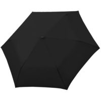 Зонт складной Carbonsteel Slim, черный, изображение 1