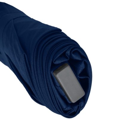 Зонт складной Mini Hit Flach, темно-синий, изображение 4