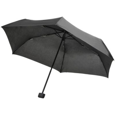 Зонт складной Mini Hit Flach, серый, изображение 1