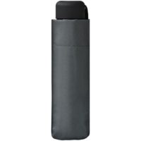 Зонт складной Mini Hit Flach, серый, изображение 5