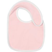 Нагрудник детский Baby Prime, розовый с молочно-белым, изображение 1