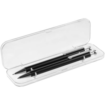 Набор Attribute: ручка и карандаш, черный, изображение 1