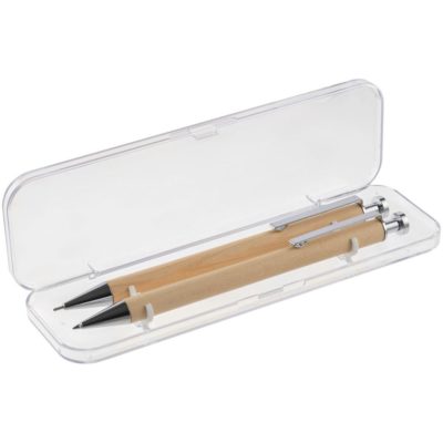 Набор Attribute Wooden: ручка и карандаш, изображение 1