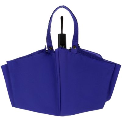 Зонт-сумка складной Stash, синий, изображение 5