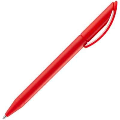 Ручка шариковая Prodir DS3 TMM, красная матовая, изображение 3