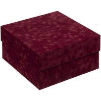 Коробка Velutto, бордовая, изображение 1