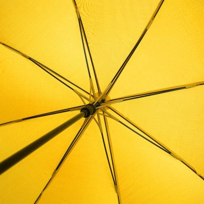 Зонт-трость с цветными спицами Bespoke, желтый, изображение 2