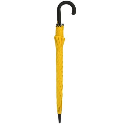 Зонт-трость с цветными спицами Bespoke, желтый, изображение 4