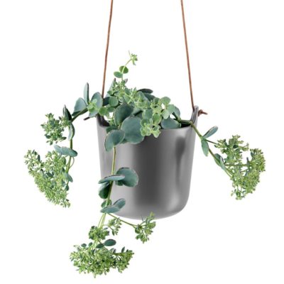Горшок для растений Flowerpot, подвесной, серый, изображение 3