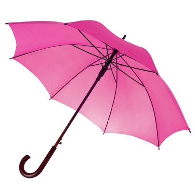 Зонт-трость Standard, ярко-розовый (фуксия), изображение 1