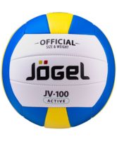 Волейбольный мяч Active, голубой с желтым, изображение 2