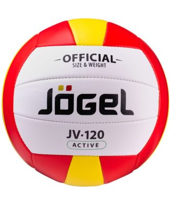 Волейбольный мяч Active, красный с желтым, изображение 2