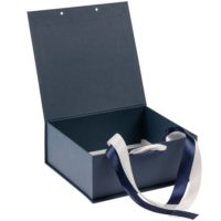 Коробка на лентах Tie Up, малая, синяя, изображение 2