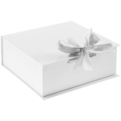 Коробка на лентах Tie Up, малая, белая, изображение 1