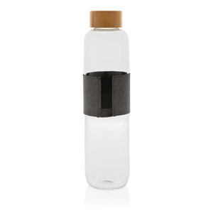 Бутылка Impact из боросиликатного стекла с бамбуковой крышкой, 750 мл, изображение 3