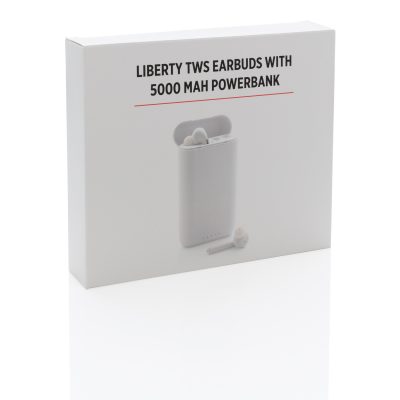 Внешний аккумулятор с наушниками TWS Liberty, 5000 мАч, изображение 8