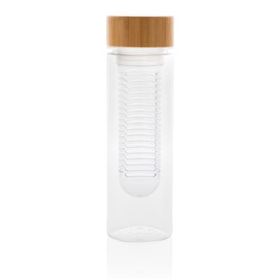 Бутылка-инфьюзер с крышкой из бамбука, изображение 2
