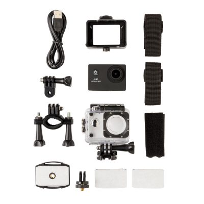 Экшн-камера 4K, черный, изображение 3