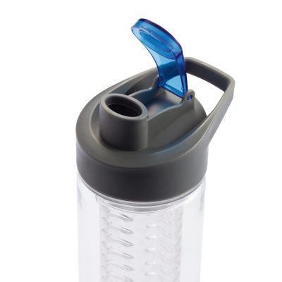 Бутылка для воды Tritan с контейнером для фруктов, 800 мл, синий — P436.055_5, изображение 4