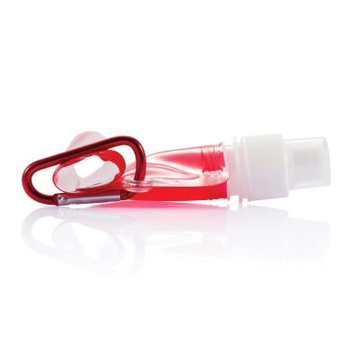 Складная бутылка для воды, 400 мл, красный — P436.200_5, изображение 3