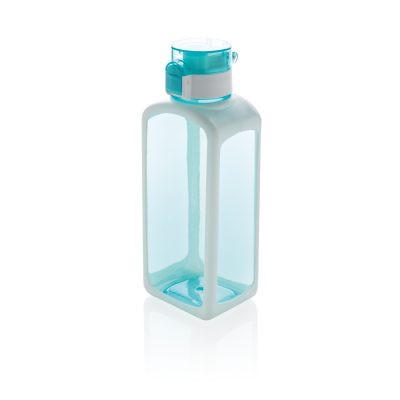 Квадратная вакуумная бутылка для воды, бирюзовый — P436.255_5, изображение 1