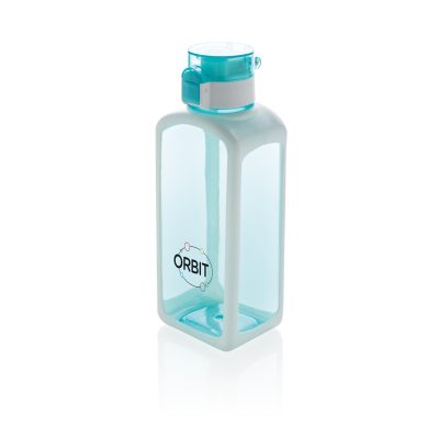 Квадратная вакуумная бутылка для воды, бирюзовый — P436.255_5, изображение 8