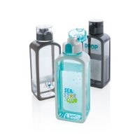 Квадратная вакуумная бутылка для воды, бирюзовый — P436.255_5, изображение 9