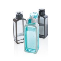Квадратная вакуумная бутылка для воды, бирюзовый — P436.255_5, изображение 10