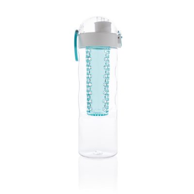 Герметичная бутылка для воды с контейнером для фруктов Honeycomb, бирюзовый — P436.265_5, изображение 3