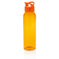 Герметичная бутылка для воды из AS-пластика, оранжевая — P436.878_5, изображение 1