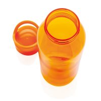 Герметичная бутылка для воды из AS-пластика, оранжевая — P436.878_5, изображение 3