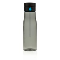 Бутылка для воды Aqua из материала Tritan, черная — P436.891_5, изображение 1
