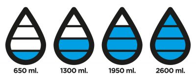 Бутылка для воды Aqua из материала Tritan, черная — P436.891_5, изображение 3