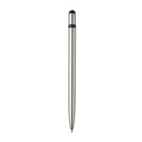 Металлическая ручка-стилус Slim, серый — P610.889_5, изображение 1