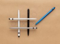 Металлическая ручка-стилус Slim, серый — P610.889_5, изображение 5
