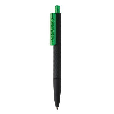 Черная ручка X3 Smooth Touch, зеленый — P610.977_5, изображение 2