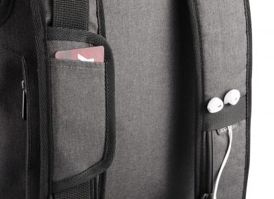 Рюкзак Bobby Duffle с защитой от карманников, черный, изображение 11