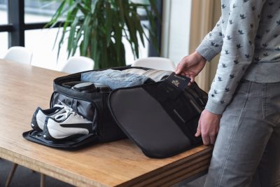 Рюкзак Bobby Duffle с защитой от карманников, черный, изображение 40