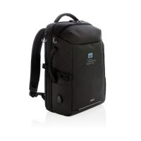 Рюкзак для путешествий Swiss Peak XXL Weekend с RFID защитой и разъемом USB, черный, изображение 11