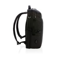 Рюкзак для путешествий Swiss Peak XXL Weekend с RFID защитой и разъемом USB, черный, изображение 6