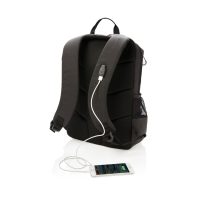 Рюкзак для ноутбука Lima 15″ с RFID защитой и разъемом USB, черный — P762.401_5, изображение 5