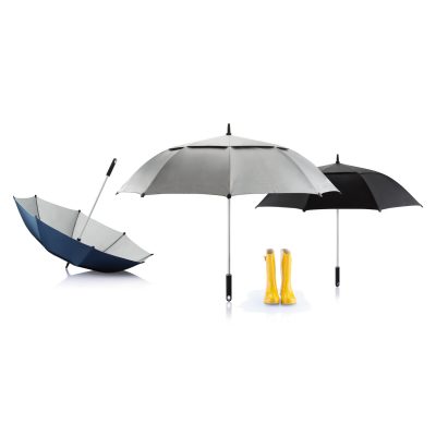 Зонт-трость антишторм Hurricane, d120 см, черный — P850.501_5, изображение 5