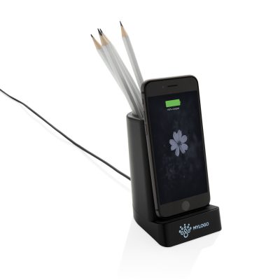 Док-станция Light up для беспроводной зарядки с подставкой для ручек, 5W, изображение 7