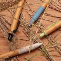 Ручка из бамбука и пшеничной соломы — P610.531_5, изображение 6