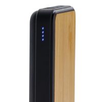 Бамбуковый карманный внешний аккумулятор Fashion, 5000 mAh, изображение 6