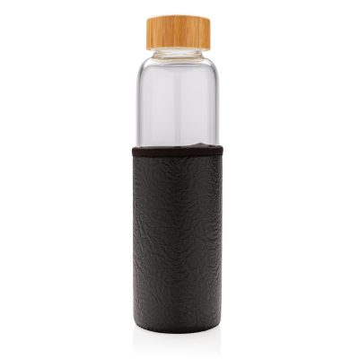 Стеклянная бутылка с чехлом — P436.291_5, изображение 1